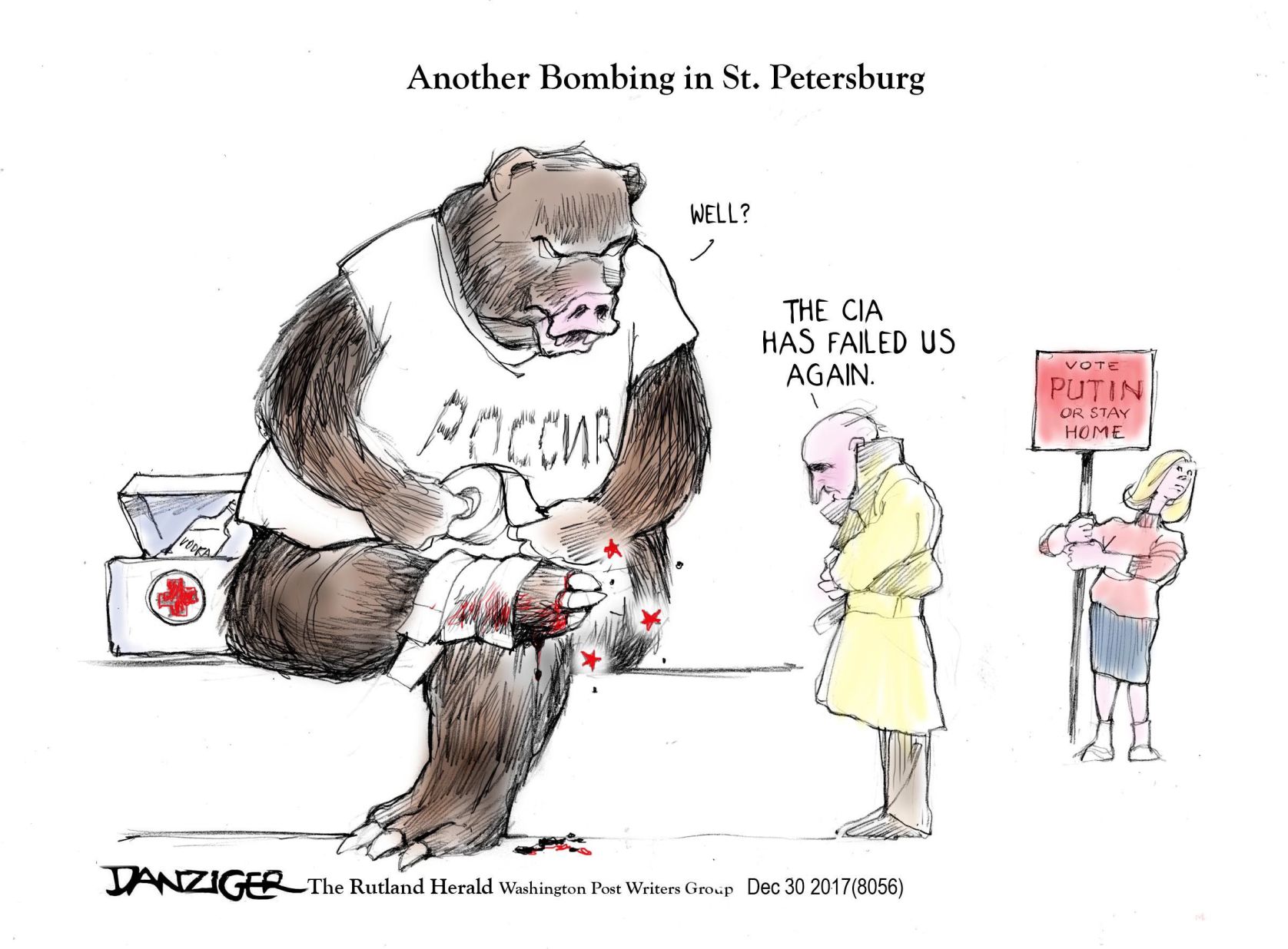 Jeff Danziger cartoon
